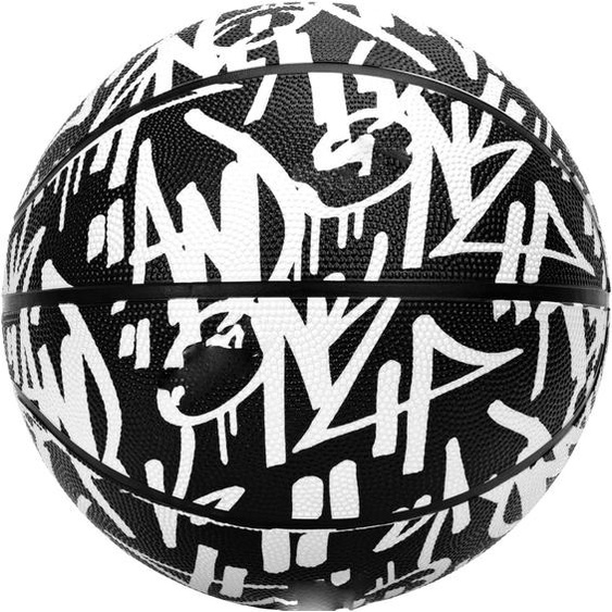 NONE Ballon de basket-ball en caoutchouc de qualité supérieure, taille 7/6/5/4, terrain de ciment en plein air, entraînement, équipement de jeu professionnel pour adultes et jeunes ​