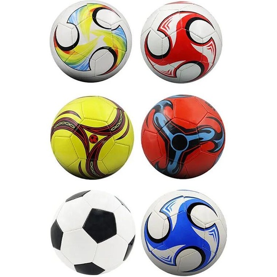 NONE Ballon de football en cuir PU pour adolescent et adulte, match déquipe, jeu dentraînement en plein air, haute qualité, dangers bêta, taille 3, 4, 5