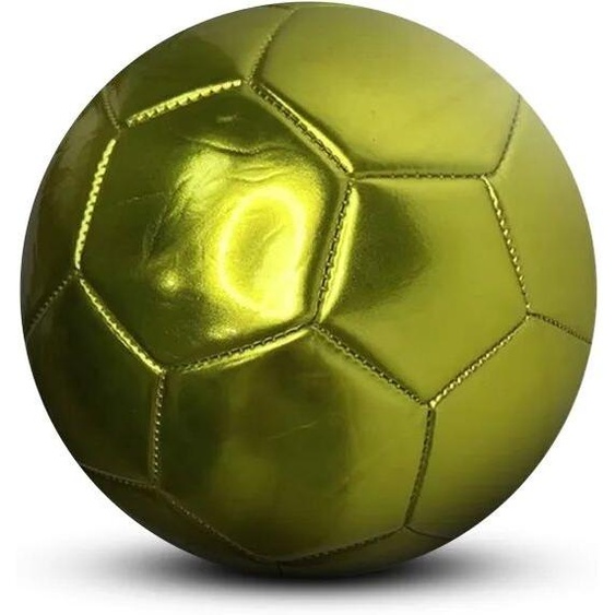 NONE Ballons de football en PVC doré et argenté, taille officielle 5, pour entraînement déquipe, match en extérieur et entraînement de football