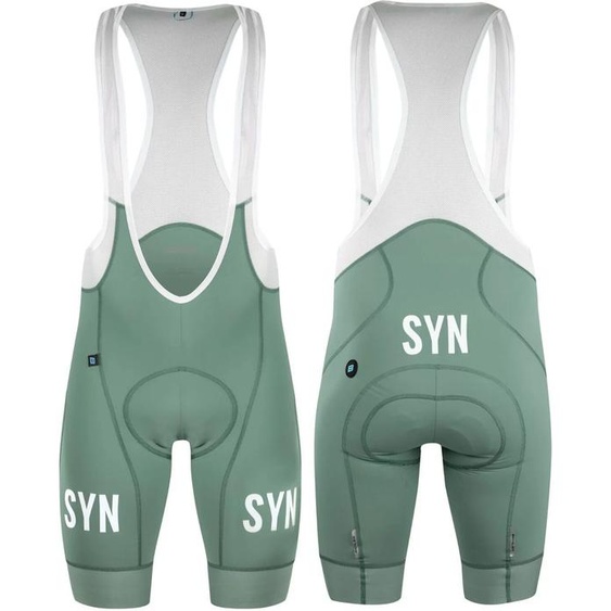NONE Bas de cyclisme de léquipe SYN vert, haute qualité, unisexe, pour hommes et femmes, short de protection pour Sport, vtt, vélo de route