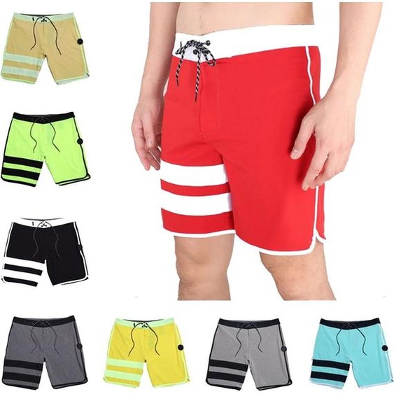 NONE Bermuda Imperméable à vaccage Rapide pour la Plongée et le Surf, Short de Plage de Marque Classique, Décontracté, Nouvelle Mode