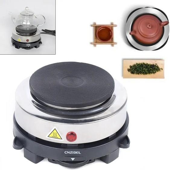 NONE Brûleur de table de cuisson électrique portable, plaque chauffante, cuisinière de cuisine, nouveau, 500W