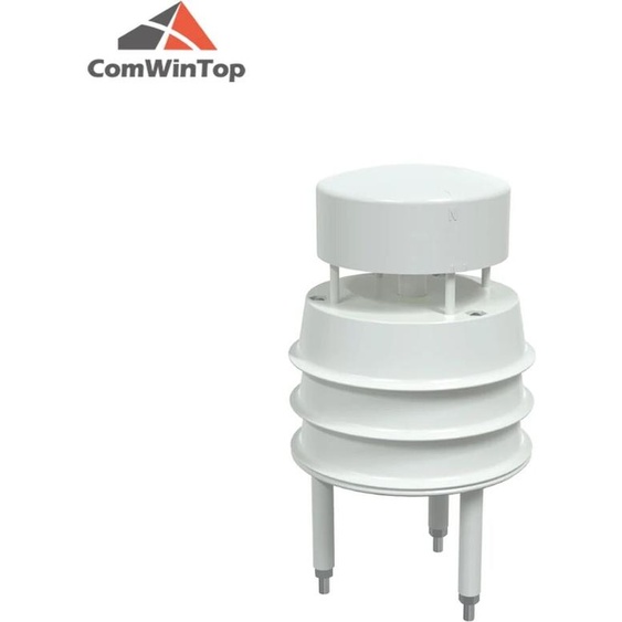 NONE Capteur ultrasonique de vitesse et de direction du vent RS485, température, humidité, bruit PM2.5, pression légère, pluie, petite Station météo