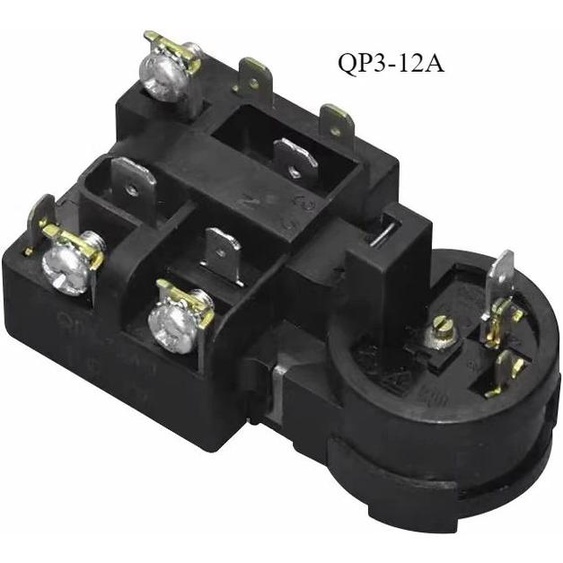 NONE Convient pour Haier réfrigérateur démarreur QP3-12A compresseur protecteur de surcharge PTC relais de démarrage combiné