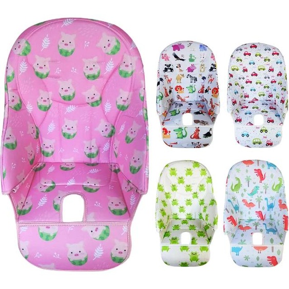 NONE Coussin de siège de chaise de salle à manger pour bébé, pour Peg Perego, Siesta Zero3, Baoneo, Kosmic Jané, tissu Oxford, housse de chaise de salle à manger pour enfant