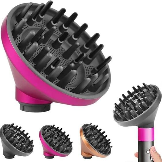 NONE Diffuseur pour Dyson HS01/HS05 pour remplacement de sèche-cheveux supersonique AirwrapHS01/HS05 diffuseur de tête de cheveux stéréo universel nouveau