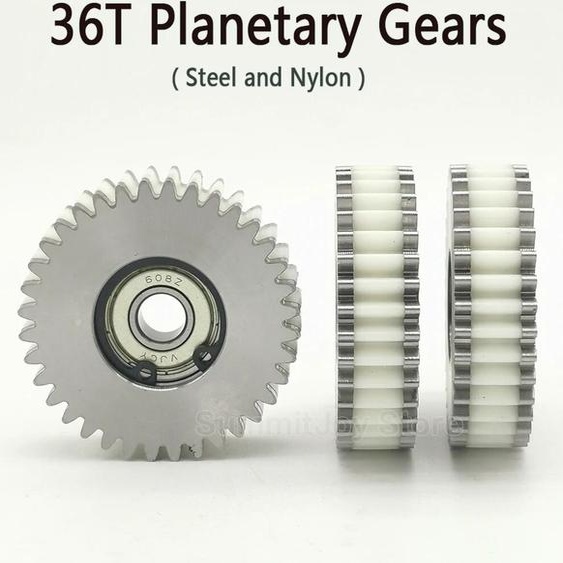 NONE Engrenage planétaire en acier et Nylon 36T 47.5x13.2mm, pour moteur de vélo Bafang G020 G060 750W/G062 1000W