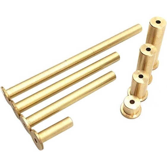 NONE F1FD – clous Golf dorés en cuivre laiton, poids prise pour. 335 .355 .370, extrémité pointe, arbres Club en au