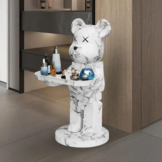 NONE Figurines décoratives esthétiques de scène dours artistique, cadeaux de vacances, accessoires de décoration de sol, grand Bearbrick, décorations pour la maison