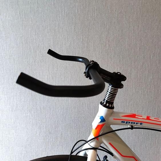 NONE Fixie-Guidon de vélo de route en alliage daluminium à vitesse unique, pièces de guidon, assistance de vélo de piste, TT, 25.4mm, 420mm
