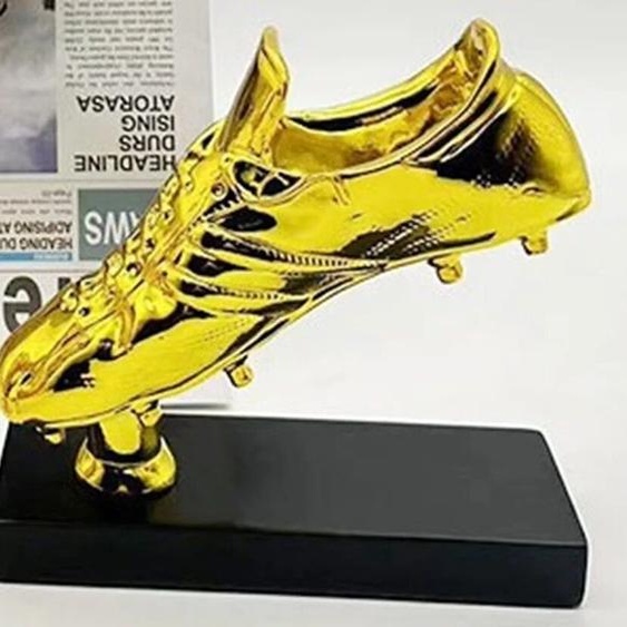 NONE Gants de gardien de but de match de football, breloques en résine, trophée de ballon de coupe dor, décoration de la maison et du bureau, cadeau modèle, nouveau