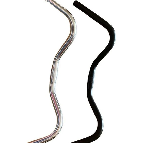 NONE Guidon en forme dhirondelle guidon rétro en alliage daluminium 550 × 25.4 guidon de route accessoires de vélo