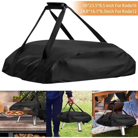 NONE Housse de four à Pizza pour Ooni Koda 12 16, Portable, tissu Oxford 420D, imperméable, anti-poussière, accessoires pour barbecue