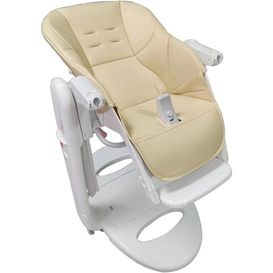 NONE Juste en cuir PU pour chaise haute de bébé, coussin de siège pour chevilles, chaise haute de la série Perbenzhypothécaire amia, taille personnalisée, accessoires pour bébés