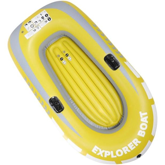 NONE Kayak gonflable en PVC, canoë à rames, bateau pneumatique, pêche, dérive, plongée, 2 hypothèques