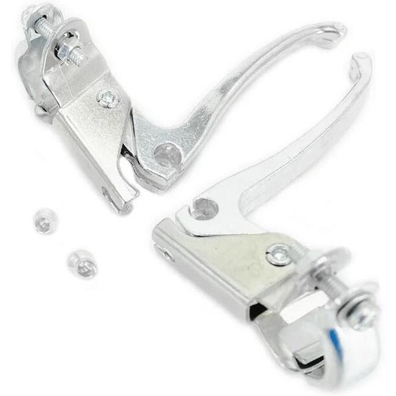 NONE Levier de frein de bicyclette rétro en alliage daluminium, 22.2mm, fixation de charnière, pour enfants, vélo de ville, pliable