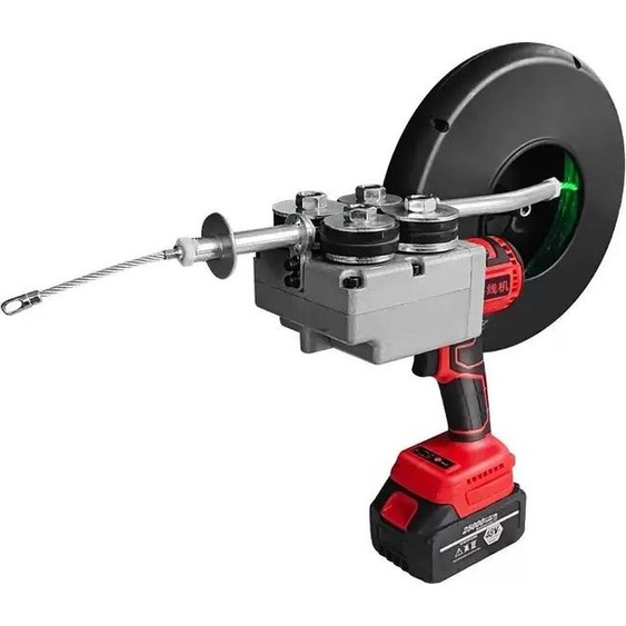 NONE Machine à fileter, dispositif denfilage automatique, extracteur de fil électrique, mur de poussée, Machine à corder Li-Ion Rechargeable, nouvelle collection