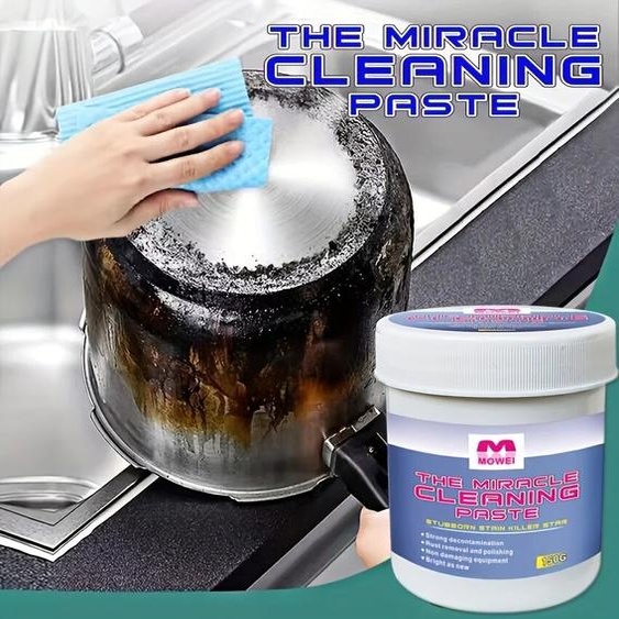 NONE Nettoyant intérieur multifonctionnel pour cuisinières de cuisine, hotte de cuisinière, fond de casserole, étanche, élimine la rouille et la graisse