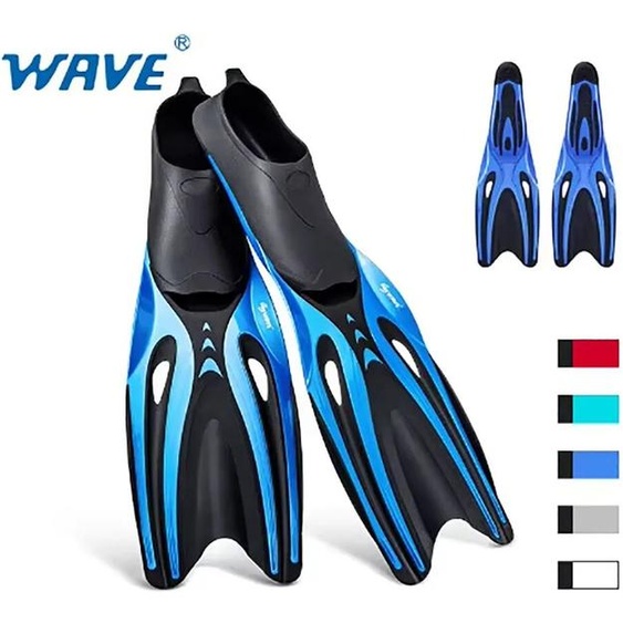 NONE Palmes de plongée professionnelles, flexibles, confortables, TPR, antidérapantes, en caoutchouc, pour plongée en apnée, Sports aquatiques, chaussures de plage