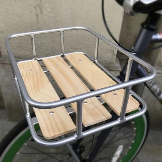 NONE Panier de vélo 700C à vitesse unique, pour vtt de 26 pouces, Vintage, en alliage daluminium, pièces de cyclisme en bois