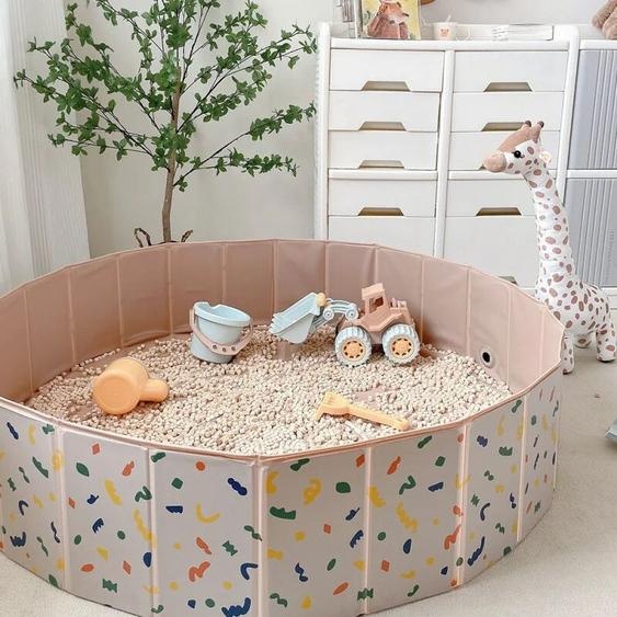 NONE Piscine Pliable pour Bébé, Jouet dÉté Épais, Tente dOcéan, Nik, pour Enfant, Diamètre 80cm