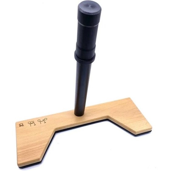 NONE Plate-forme daffichage de base en alliage daluminium pour réparation de vélo Bromsilice, placage de bois, support daffichage pliant, stationnement T1