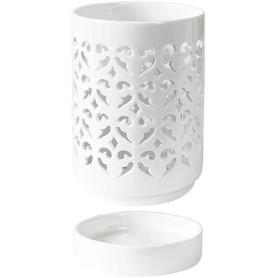 NONE Pots dorchidées avec trous, pot dorchidée en céramique de 4 pouces pour le rempotage, pot de jardinière de fleurs dintérieur et dextérieur, blanc respirant