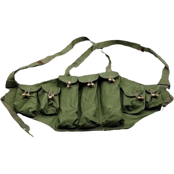 NONE Poudres de munitions de type 56, militaire chinois, Chicom Vope56, Chest Rig, Field Assault, Mag, Expédition rapide