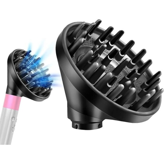 NONE Pour Dyson HS01/HS05 diffuseur pour remplacement de sèche-cheveux supersonique AirwrapHS01/HS05 diffuseur de tête de cheveux stéréo universel nouveau