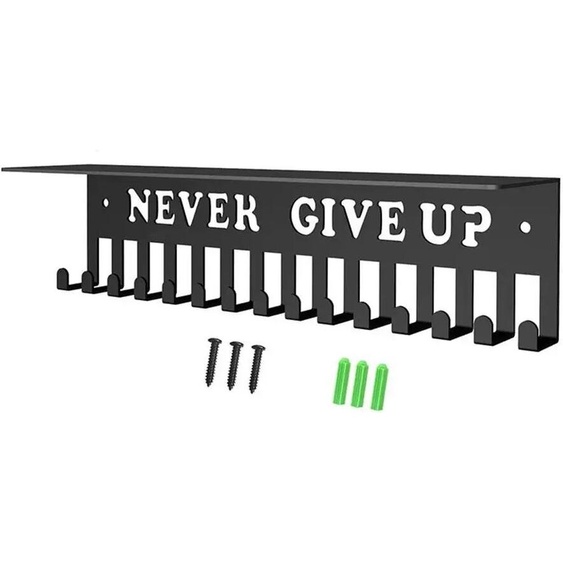 NONE Présentoir de Médailles de Football en Métal T1, Support de Rangement, Volley-ball, Basket-ball pour Rubans