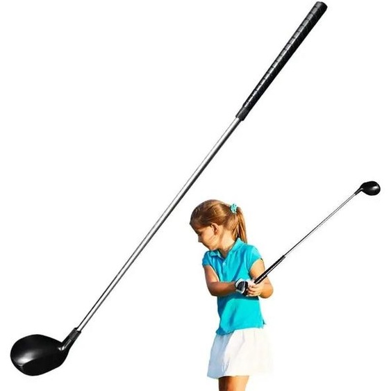 NONE Putters de golf légers en acier inoxydable pour enfants, multifonctionnel, accessoires dentraînement de golf, fournitures de jeu portables