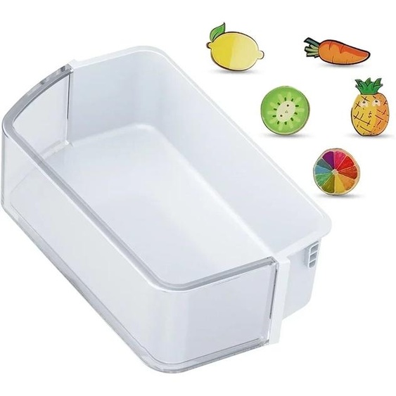 NONE Remplacement détagère de porte de réfrigérateur DA97-12657A (côté gauche) pour Samsung RF262BEAESR, RF261BEAESR RF260BEAESG, RF260BEAESR