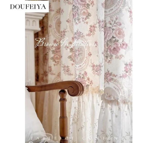 NONE Rideaux de luxe en Relief crème, pour salon, chambre à coucher, salle à manger, palais, dentelle semi-oculante brodée, taille personnalisée, Tulle romantique