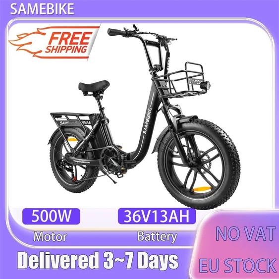 NONE SAMEBIKE C05 Pro e-bike 500W moteur puissant 36V13AH batterie au Lithium vélo électrique pliant 20 dans gros pneu vélo électriqu