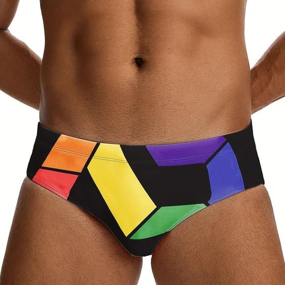 NONE Sous-vêtements triangulaires à cordon de serrage pour hommes, maillots de bain pour hommes, shorts de bain de plage dété