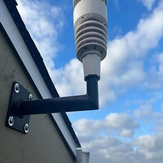 NONE Supports de montage dindicateur de Direction du vent, palette de ferme en acier, support de toit, support de jardin extérieur