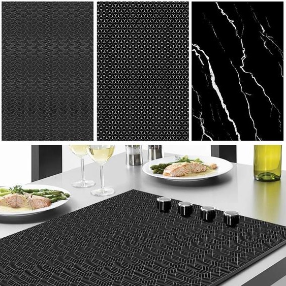 NONE Tapis de table de cuisson à Induction en Silicone, couvre-cuisinière à Induction, résistant à la chaleur, antidérapant, tapis de protection contre les rayures