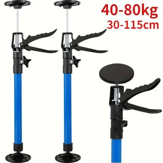 NONE Tige de Support télescopique en acier, prises darmoire, Support mural, outil de Construction, outil de levage manuel antidérapant, permettant déconomiser du travail