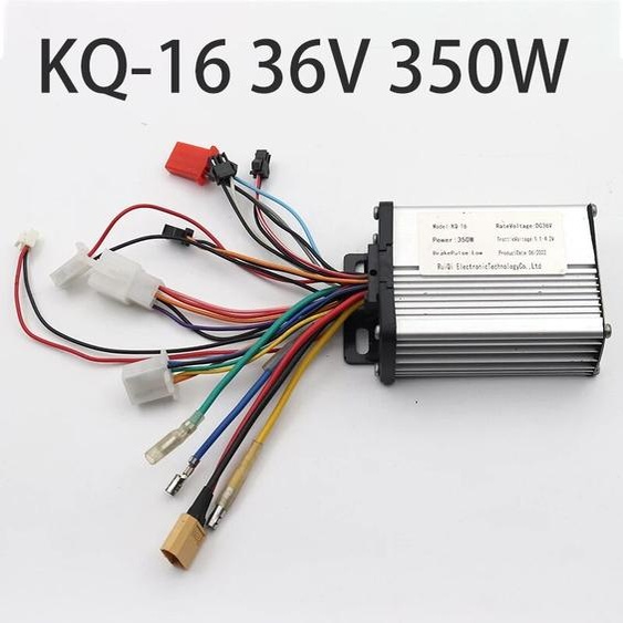 NONE Vélo scooter électrique 36V 350W sans balais avec contrôleur Hall KQ-16