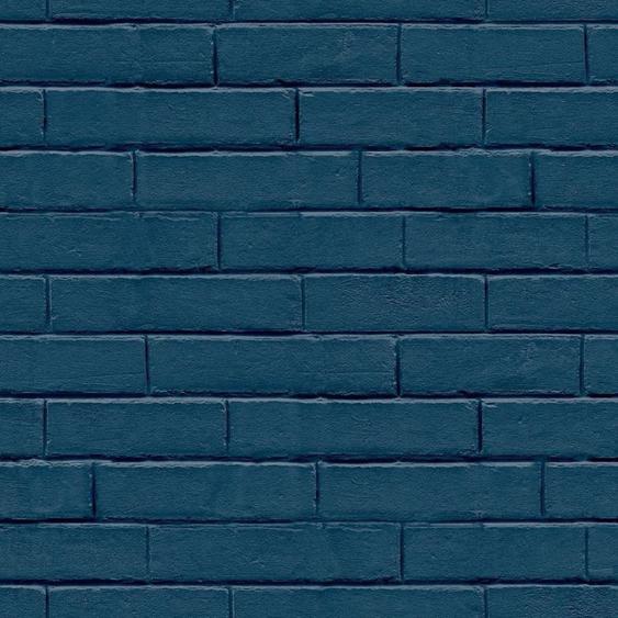 Noordwand Papier peint Good Vibes Brick Wall Bleu