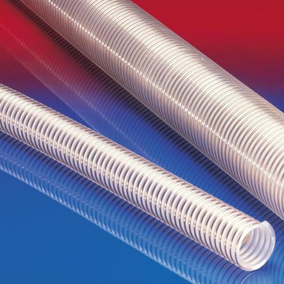 Norres AIRDUC PUR 356 AS Tuyau daspiration/transport antistatique, résistant aux microbes 60mm 10m