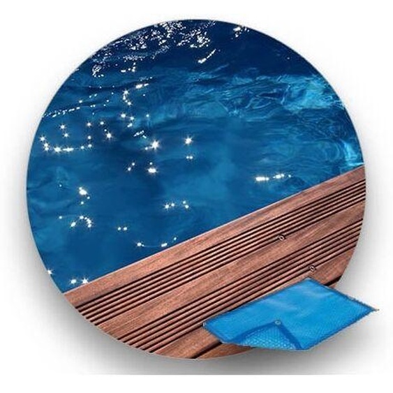 Nortland Bâche à bulle bois 400 µ LUXE OCEA 510 cm - Octogonale