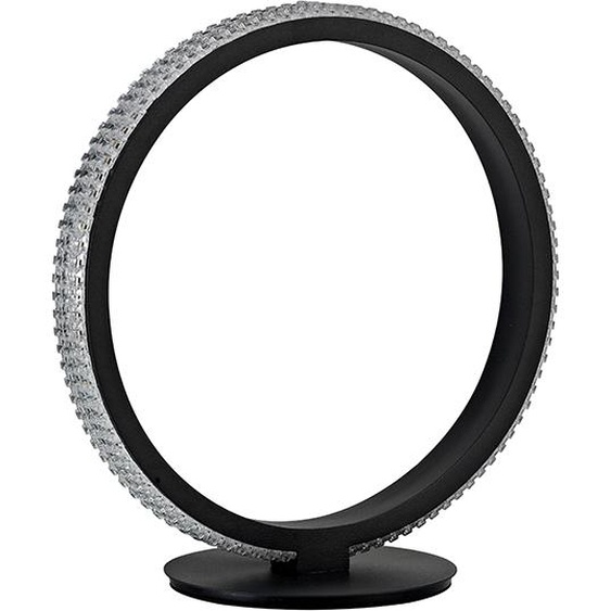 Nova Luce Nager LED lampe de table Ø 29cm noir