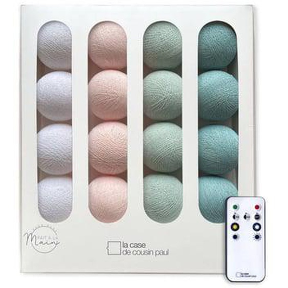 Nymphéas - Guirlande LED avec télécommande