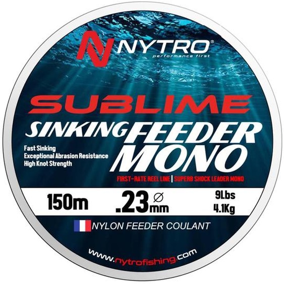 Nytro Sublime Sinking Feeder Mono line 0,28
