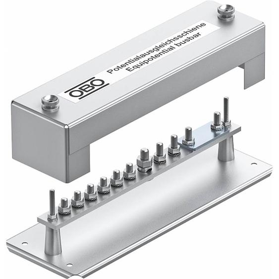 OBO BETTERMANN Rail déquipotentialité 1rndl ST avec capot ST