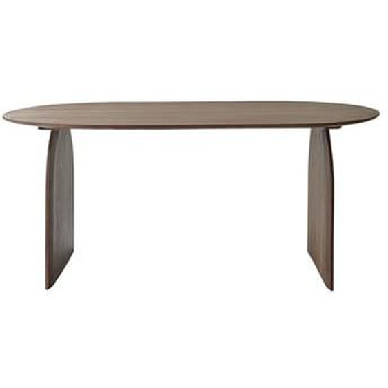 OCTAVIE  Table en manguier massif finition noyer 8 pers.