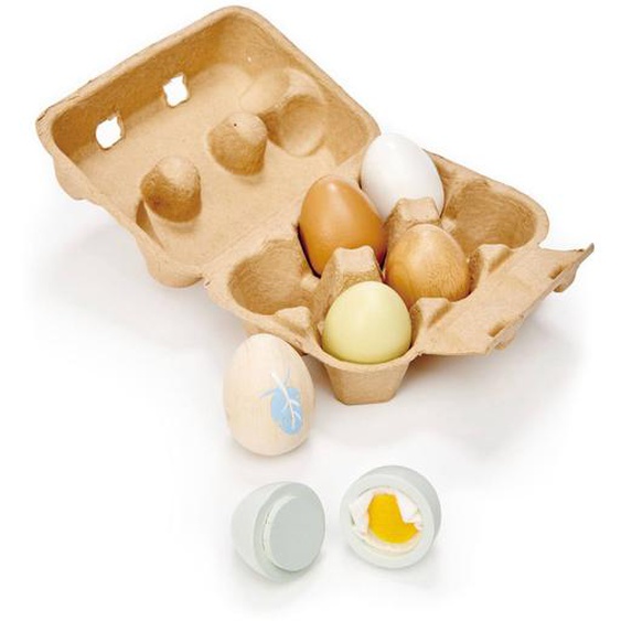 Oeufs En Bois Beige