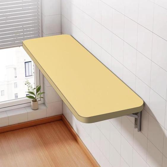Table de cuisine murale - OHMG - Pliable - Bois - 60x30cm - Design contemporain