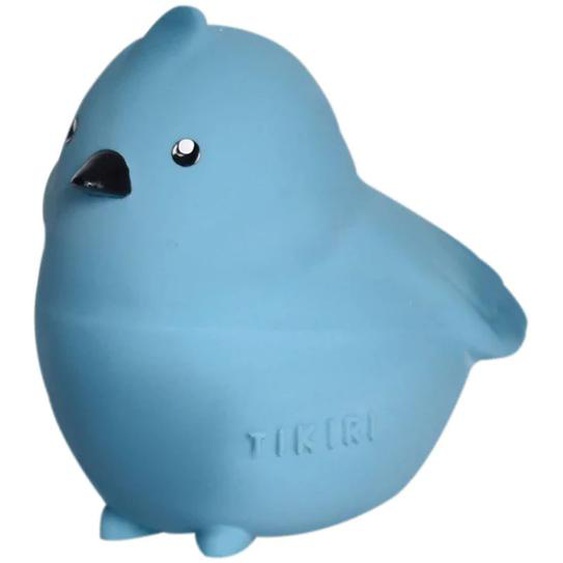 Oiseau En Caoutchouc Naturel Bleu